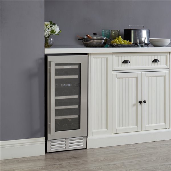 Marathon Builtin/Freestanding Dual Zone Wine Cooler 28 Bottles