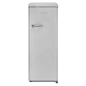 Epic Retro Freezerless Refrigerator - 9-cu ft - Silver