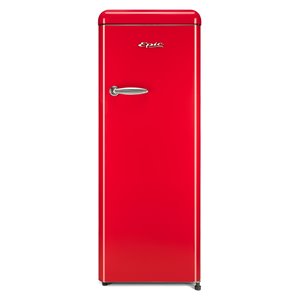 Epic Retro Freezerless Refrigerator - 9-cu ft - Red