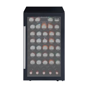 Marathon Single Zone Beverage Cooler - 66 Bottles/Cans - 4.5-cu ft - Black