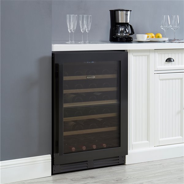 Marathon 5.4-Ft³ Single Zone Beverage Centre 48 Bottles Black
