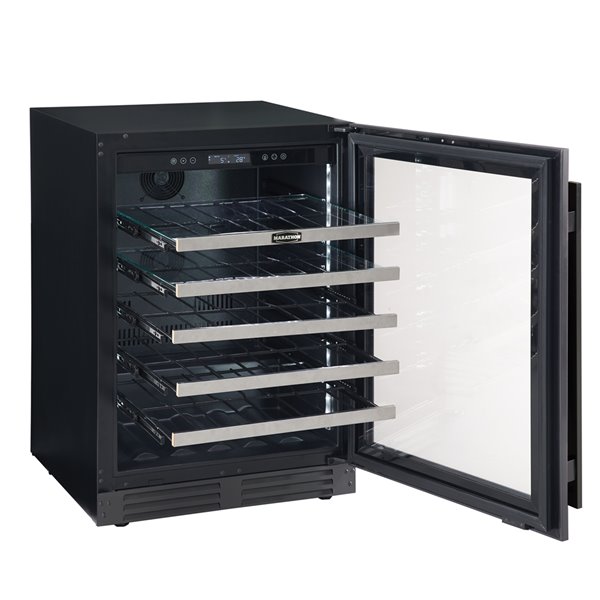 Marathon 5.4-Ft³ Single Zone Beverage Centre 48 Bottles Black