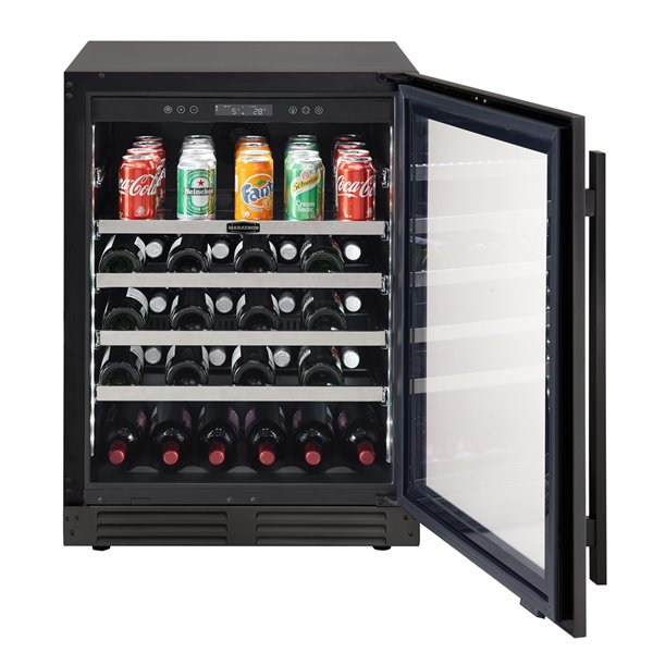 Marathon 5.4-Ft³ Single Zone Beverage Centre 48 Bottles Black