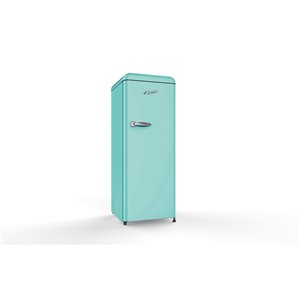 Epic Retro Freezerless Refrigerator - 9-cu ft - Aqua-Turquoise