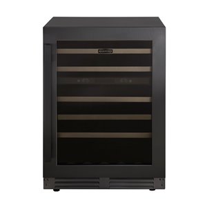 Marathon Built-in/Freestanding Dual Zone Wine Cooler - 46 Bottles - Black