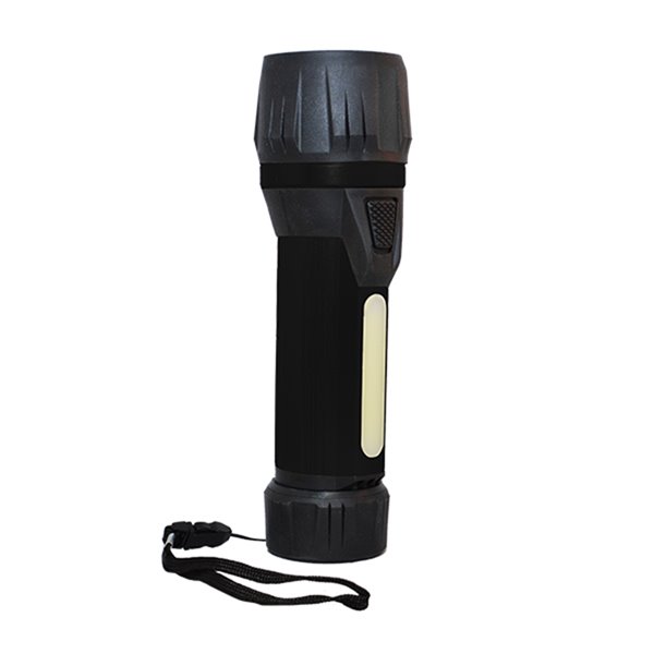 Lampe portative Bull LED 300 Lumen de GoGreen Power, noir