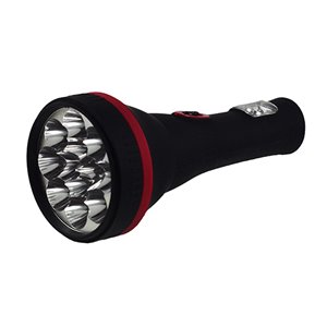 Lampe portative LED 60 Lumen rechargeable de GoGreen Power, pile incluse, noir