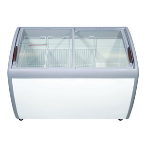 Ancaster Food Equipment 360-L White Manual Defrost Commercial Freezer and 4 wire baskets included