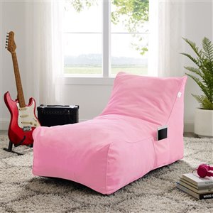 Inspired Home Polyester Loungie Chair - Pink