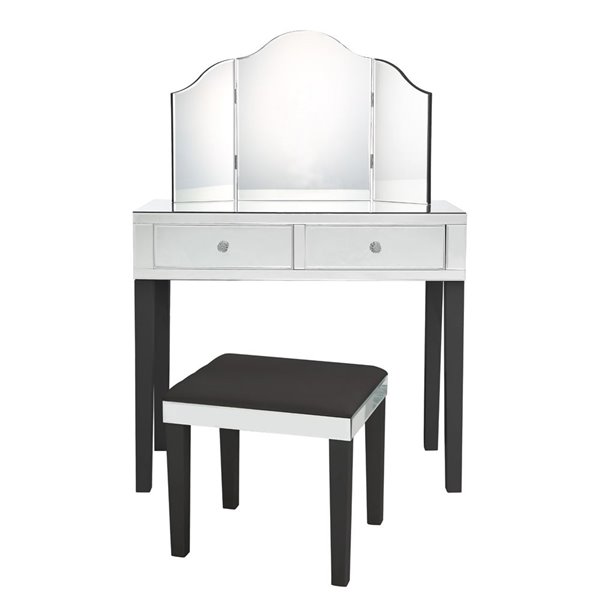 welton vanity set with mirror