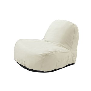 Inspired Home Loungie Cosmic Indoor/Outdoor Nylon Chair - Beige