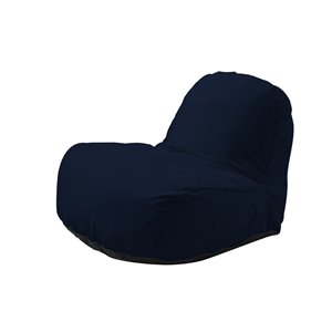 Inspired Home Loungie Comfy Indoor/Outdoor Nylon Chair - Blue