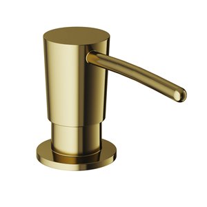 10 oz Kitchen Soap Dispenser in Matte Brushed Gold