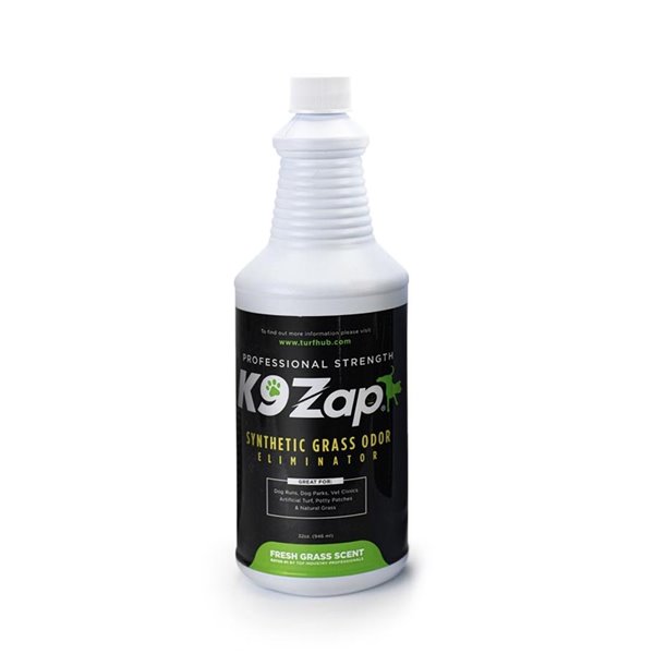 Green as Grass Artificial Grass Odor Eliminator K9 Zap, 1 Quart