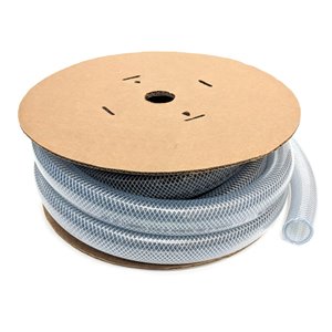 Tuyau de vinyle tressé renforcé de Canada Tubing, 1 po DI x 50 pi