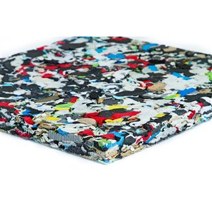 Sous-tapis de gazon de fétuque de Green as Grass, 6 pi x 4 pi x 1,13 po
