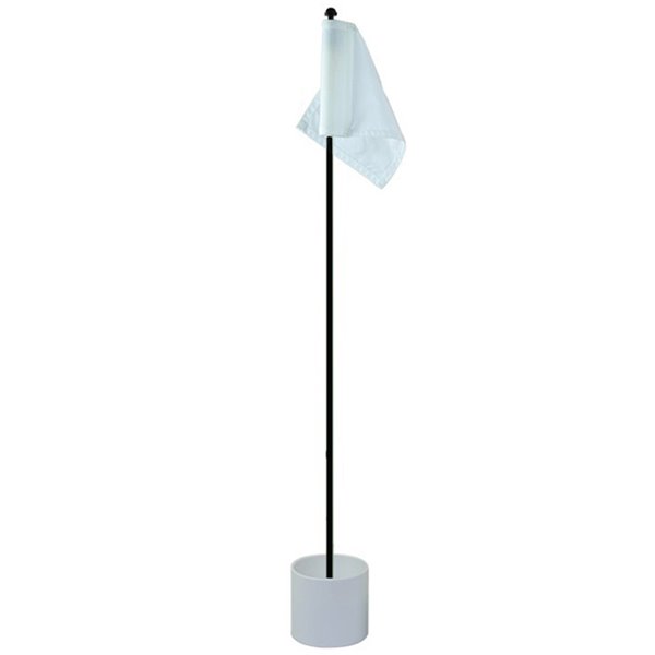 Ensemble pour vert de pratique de golf de Par Aide, drapeau blanc