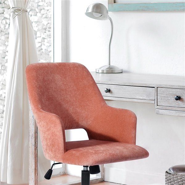 coral desk chair