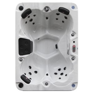 Canadian Spa Company Calgary  4-Person 24-Jet Rectangular Plug and Play Hot Tub with LED Lighting