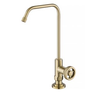 Kraus Urbix 100% Lead-Free Kitchen Water Filter Faucet in Brushed Gold