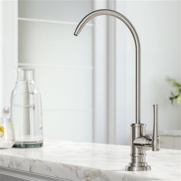 Kraus Allyn 100% Kitchen Water Filter Faucet in Spot Free Stainless Steel