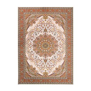 My Magic Carpet Zahara Indoor/Outdoor Rectangular Area Rug - 5-ft x 7-ft - Amber