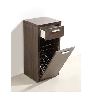 Armoire de salle de bain Relax de Luxo Marbre, 1 tiroir et 1 porte, 13,77 po L x 33,5 po H x 15,77-in P, chêne Alamo