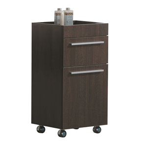Armoire de salle de bain Relax de Luxo Marbre, 1 tiroir et 1 porte, 13,75 po L x 28,75 po H x 15,75 po P, chêne Alamo