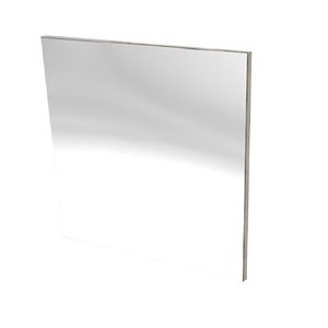 Miroir de salle de bain rectangulaire Beige de Luxo Marbre, 30 po L x 36 po H, couleur bois