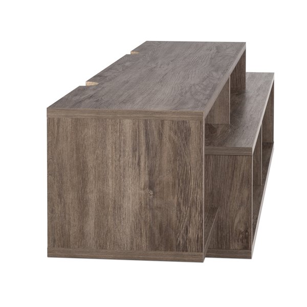 Prepac Drifted Gray WallMounted Console DCAW15011 RONA