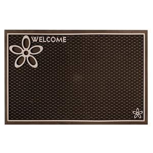 Floor Choice Brown Dassi Welcome Mat - 39-in x 18-in