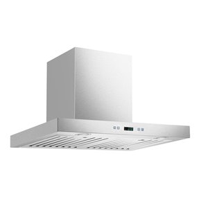 Maxair Ducted Wall-Mounted Range Hood - 30-in - Stainless Steel