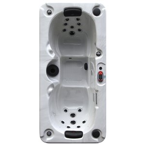 Spa rectangulaire Plug and Play Yukon pour 2 personnes à 16 jets de Canadian Spa Company