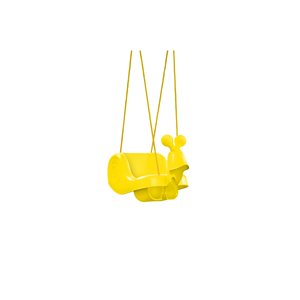 Creative Cedar Designs Snail Swing for Playground, Yellow