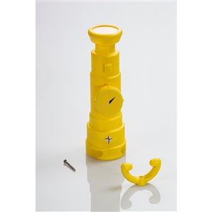 Télescope pour terrain de jeux de Creative Cedar Designs, jaune