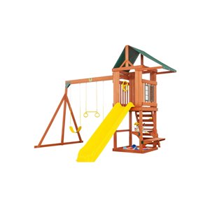 Creative Cedar Designs Cedar Cottage Outdoor Wood Playset