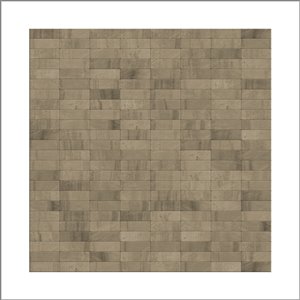 Sample SpeedTiles 3X Faster Grey 4-in x 4-in Natural stone Linear Wall Tile