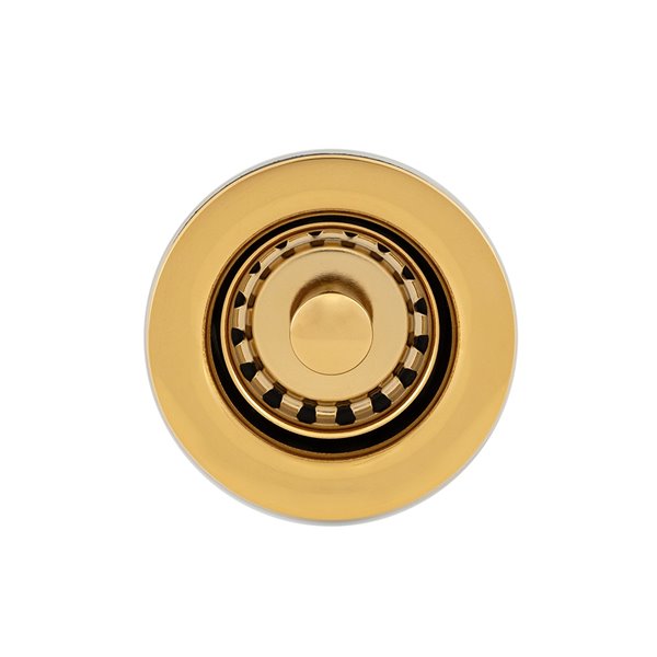 Premier Copper Products Brass Kitchen Sink Drain Kit D133PB RONA