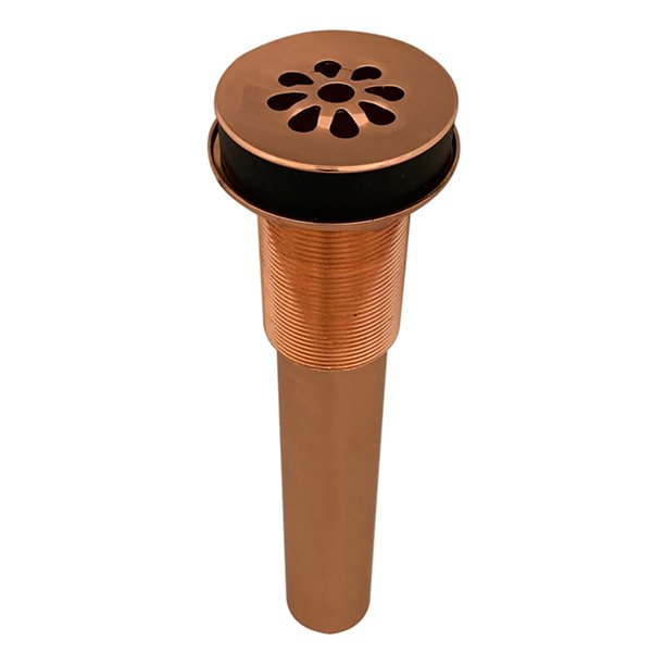 Premier Copper Products Copper Bathroom Grid Strainer