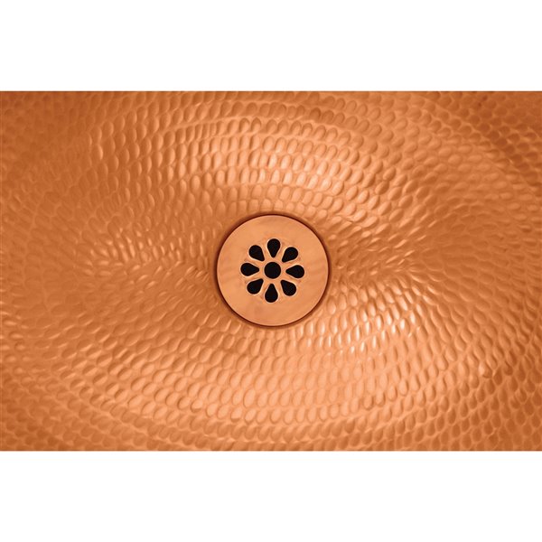 Premier Copper Products Copper Bathroom Grid Strainer