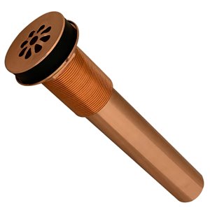 Premier Copper Products Copper Bathroom Grid Strainer