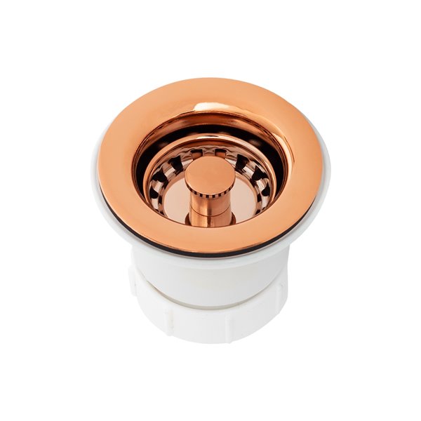 Premier Copper Products Copper Kitchen Sink Drain Kit