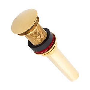 Premier Copper Products Brass Bathroom Sink Pop-Up Drain