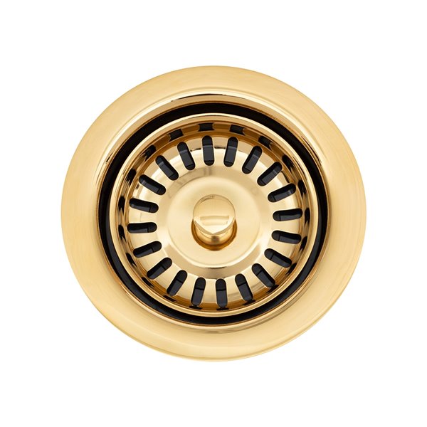 Premier Copper Products Kitchen Sink Drain Kit – Brass