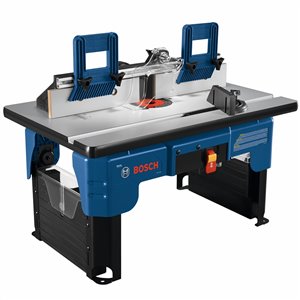 Bosch 15-Amp with Depth Adjustement MDF Router Table