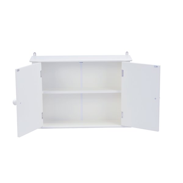 Armoire murale de salle de bain Axil IV de A&E Bath & Shower, 23,5 po L x 24 po H x 8,5 po P, blanc