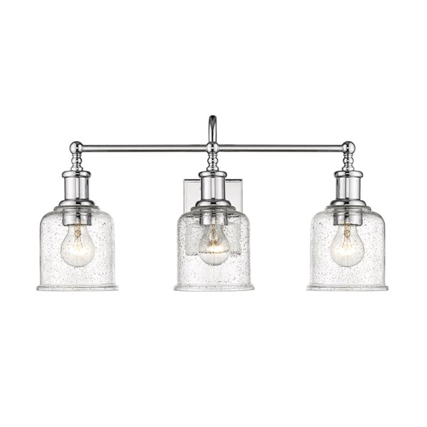 Z-Lite Bryant 3-Light Chrome Modern/Contemporary Vanity Light