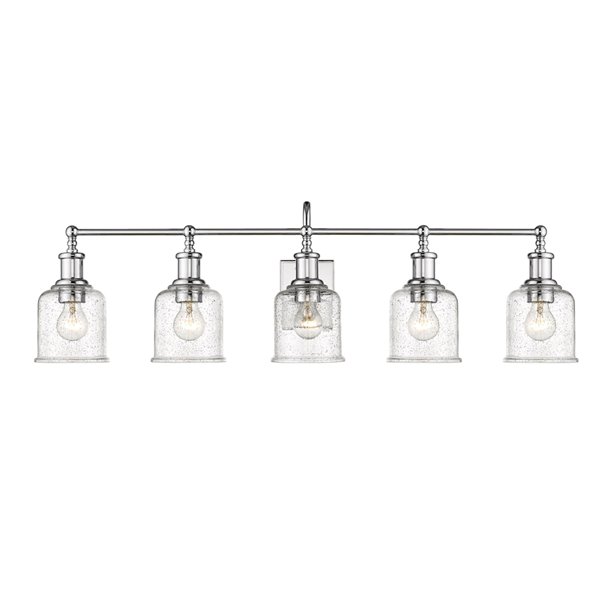 Z-Lite Bryant 5-Light Chrome Modern/Contemporary Vanity Light