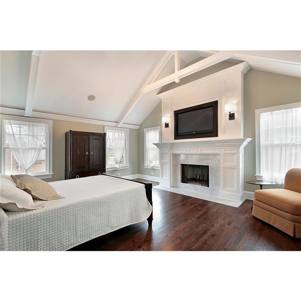 Z-Lite Saxon 7-in W 1-Light Matte Black Traditional Wall Sconce