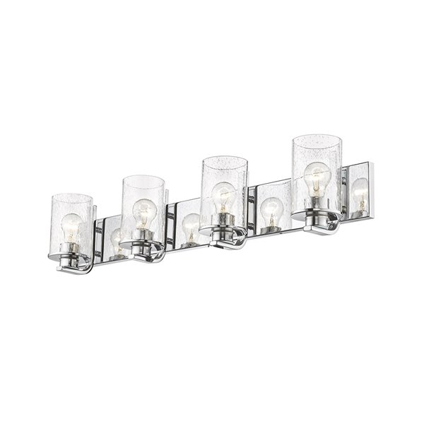 Z-Lite Beckett 4-Light Chrome Modern/Contemporary Vanity Light